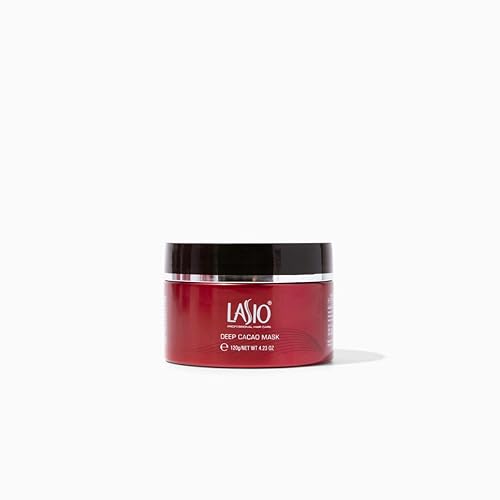 Lasio HYPERSILK Mascarilla de cacao profunda con queratina aceite de semilla de jojoba aceite de coco y aceite de aguacate ideal para cabello grueso Lasio HYPERSILK Mascarilla de cacao profunda con queratina aceite de semilla de jojoba aceite de coco y aceite de aguacate ideal para cabello grueso