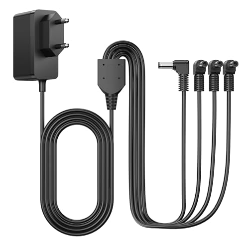 Bouge Caricatore adattatore compatibile con Lemax Luminoso Accessorio 44242 74295 74707 84428 94527 94563 94565 94566 Natale Il Villaggio Spaventoso Città Ricaricabile Ricambio 4.5V 1A Cavo