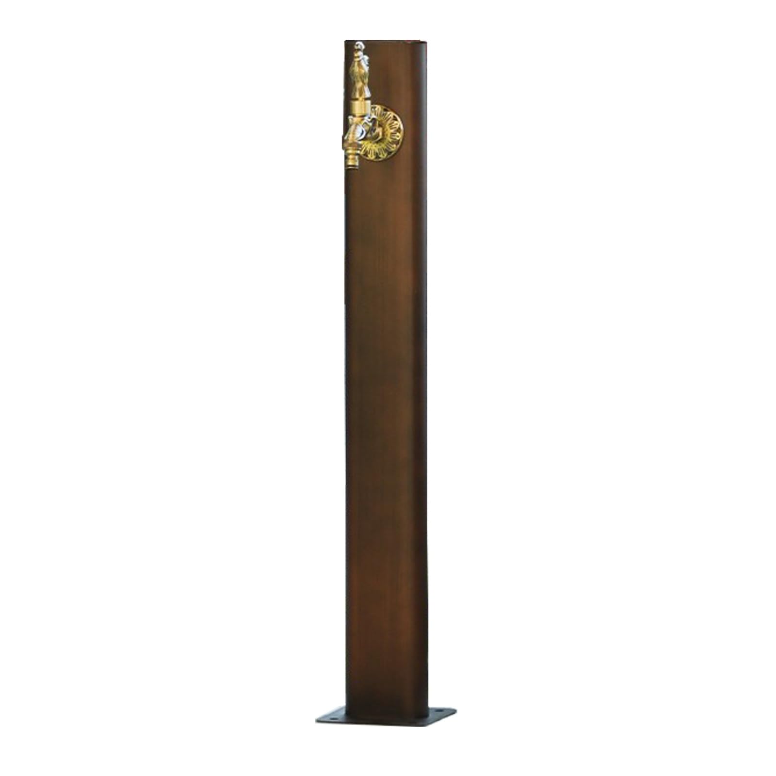 Colonne d'eau de jardin avec robinet en laiton double étanchéité