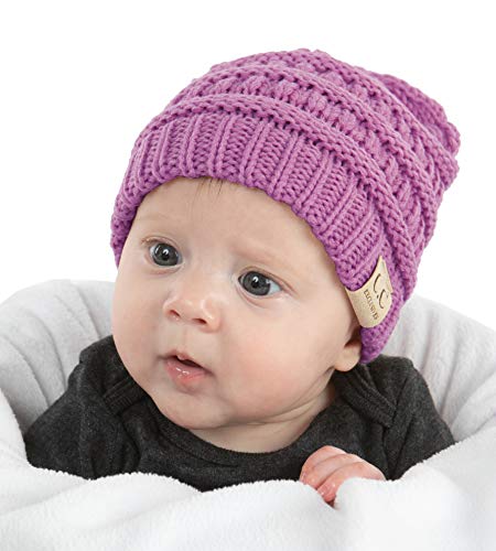Image of Funky Junque Exclusives Baby Beanie Infant Skull Cap Knit Warm Soft Winter Hat