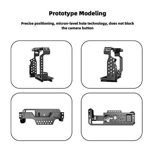 Image of Aluminum Alloy Camera Cage Kit Replacement for Sony A7III /A7II