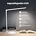 Produktbild Schreibtischlampe LED,Tischlampe 5 Beleuchtungsmodi Wireless Charging lamp oder USB Charging für Smartphone ACADGQ led schreibtischlampe dimmbar Dimmbar 180° faltbarem Touchscreen zum Arbeiten,Lernen