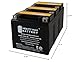 Mighty Max Battery YTX5L-BS 12V 4AH Battery Replaces E-Ton All models 2004-2013 - 3 Pack