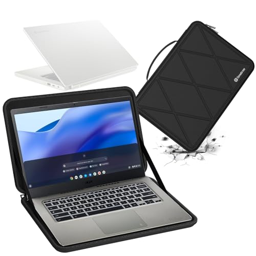 Image of Smatree Hard EVA Protective Case for 14 inch Acer Chromebook 514 | Compatible for 14 inch Acer Chromebook 514, for 14 inch Acer Chromebook 314 Hard Sleeve (X8252)