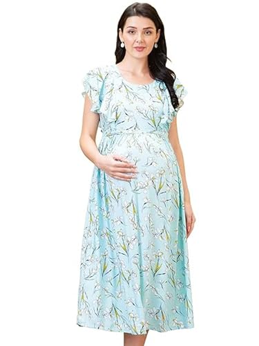 Image of AV2 Women Maternity Feeding Dress | Feeding Kurti | Nursing Dress -5071