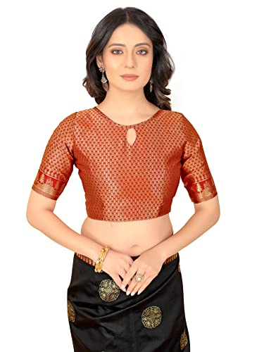 Image of Avantika Fashion Women's Trendy Kanjivaram Soft Lichi Silk Saree With Blouse Piece