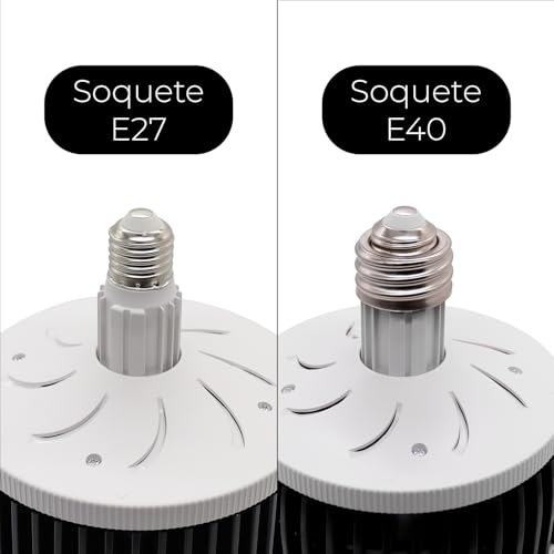 Lâmpada Led Bulbo 100w Alta Potência E27 E40 Bivolt Luz Frio