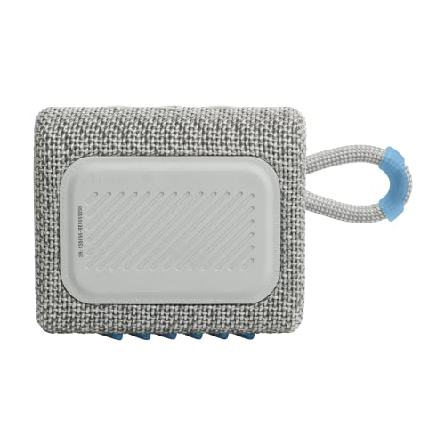 JBL GO3エコモデル Bluetoothスピーカー USB C充電/IP67防塵防水/パッシブラジエーター搭載/ポータブル/エコホワイト JBLGO3ECOWHT 小