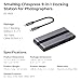 SMALLRIG 9 in 1 CFexpress Type A Card Reader Docking Station with USB3.2 (Gen 2) 10Gbps, SD/TF/CFexpress Type A Readers, USB-A/USB-C/HDMI/Gigabit Ethernet Ports, for iPhone for Mac -4663