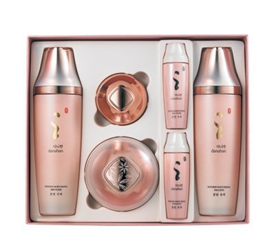 KOREAN COSMETICS, Danahan, Intensive Moisturizer 3-piece set (fluids 160ml +emulsion160ml+Cream50ml+fluids 30ml+emulsion 30ml+Cream 15ml) (high moisture, high nutrition herbal creams, Long Lasting)[001KR]