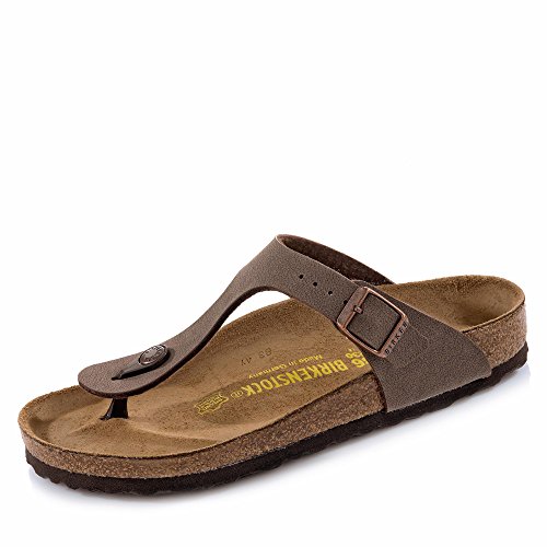 Birkenstock Sandália feminina GIzeh tanga Mocha, 38 M EU/7-7,5 B(M