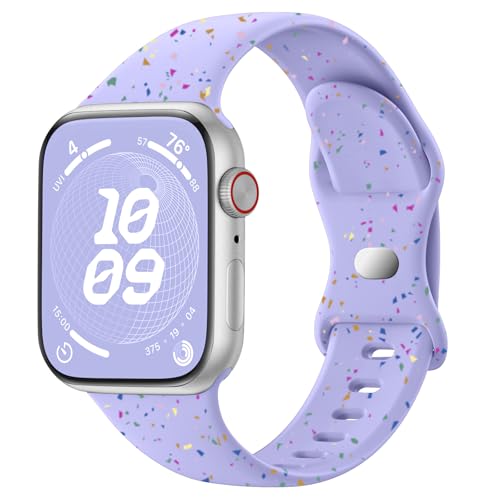 SNBLK Sport Band Compatible with Apple Watch Band 40mm 41mm 42mm 38mm 44mm 45mm 46mm 49mm Women Men, Soft Silicone Waterproof Replacement Strap for iWatch Bands Series 11 10 9 SE 3 ULTRA 8 7