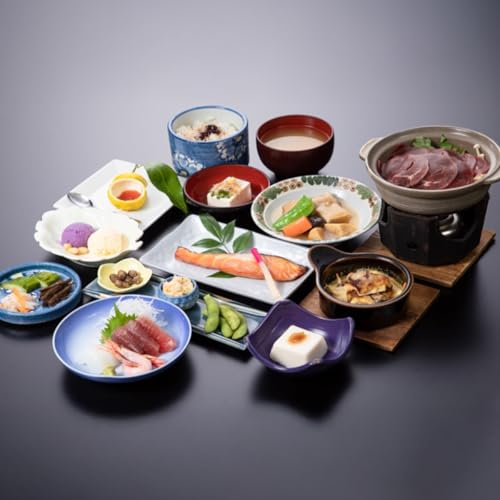 古宮旅館 猪鍋と豆腐会席 ドリンク付 ペア宿泊券[1-L]|宿泊券 ギフト 贈りもの 記念日 祝日 敬老の日 贅沢 [0330]