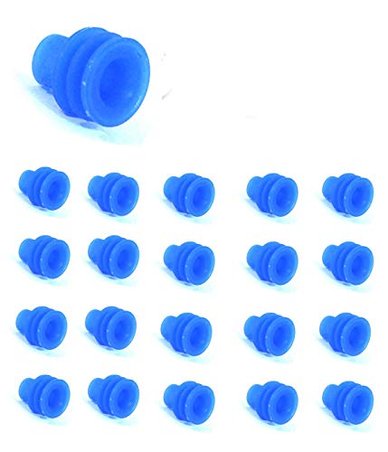 PRECISION FARM SUPPLY (12-10 AWG) 12-10 Ga. Blue Weather-Pack Seals #15324981 - (Pack of 40)