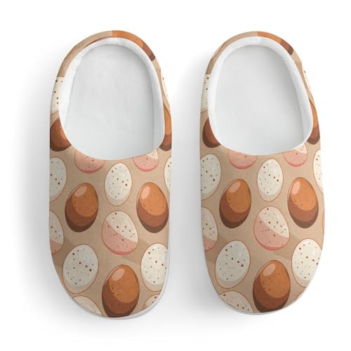 Chicken Eggs Cute Cotton Slippers Anti-slip House Shoe Slipper Indoor Outdoor3