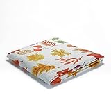 The Lakeside Collection Natural Country Leaves Rustic Quilt Set with Pillow Shams - King - 3 Pieces