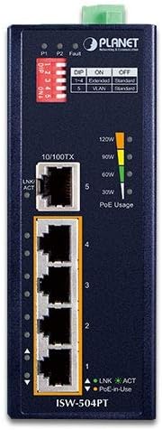 sw indust 5P 10/100 dont 4PoE 【anniversary】 -45/75°
