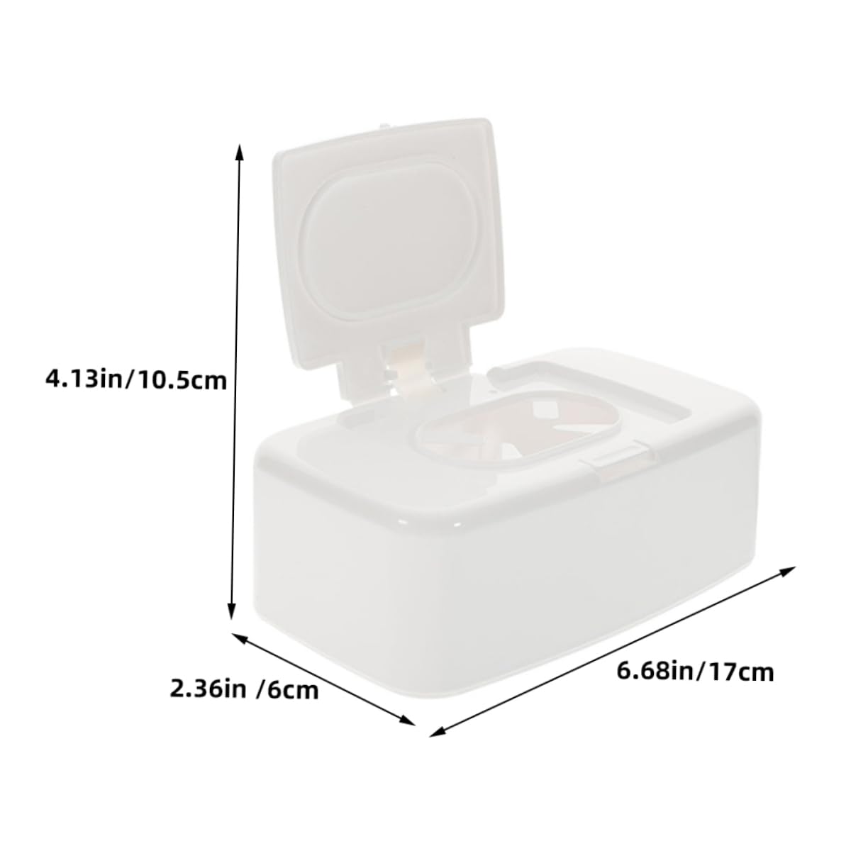 MUCKLILY 3Pcs Portable Wipe Dispenser with Lid Refillable Wet Tissue Box Holder for Home Bathroom and Travel Versatile Container for Makeup and Daily Use