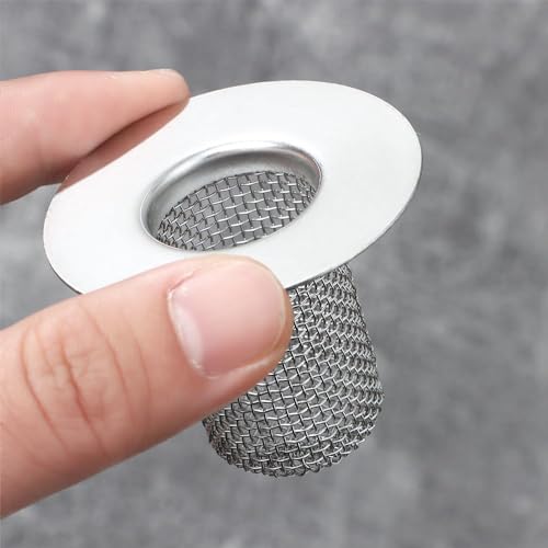 Filtro para desagüe de 2 piezas en acero inoxidable miniatura 3