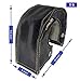 Xinhan T25 T3 T4 T6 Turbocharger Fiberglass Turbo Shield Turbo Blanket High Temperature with 2 springs fastener (Black, T6)