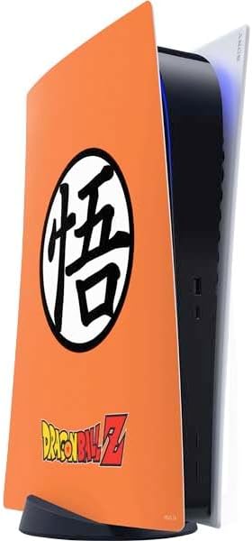 Skinit Decal Gaming Skin Compatible with PS5 Digital Edition Console - Officially Licensed Dragon Ball Z Goku Iconic Kanji Symbol Design