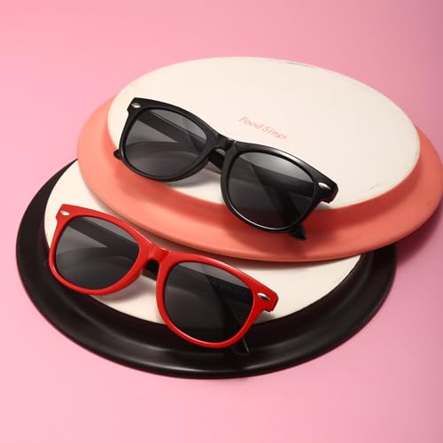 Image of FANNYGO 3 Pack Kids Sunglasses for Boys Girls Kid children's Polarized Sunglasses Age 3-10