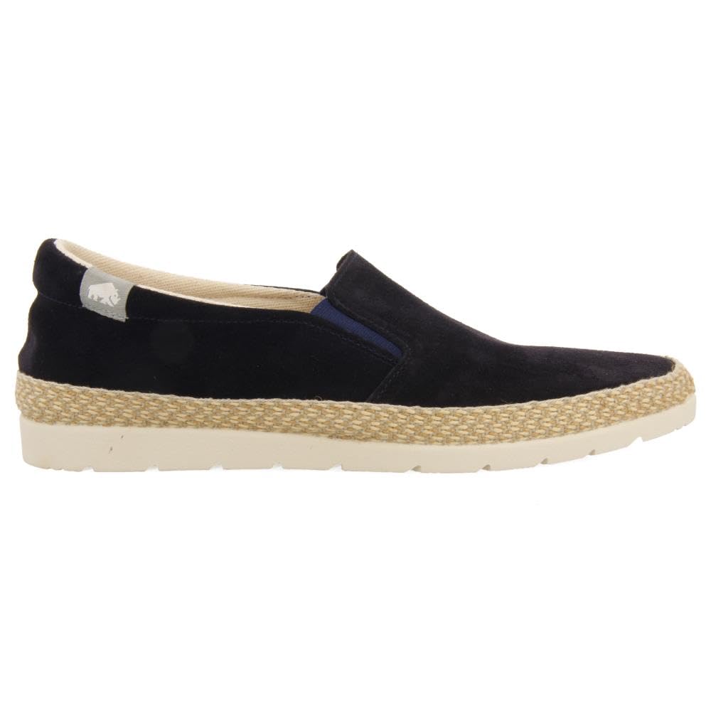 GIOSEPPO Espadrilles Color Cuero DE Piel con ELÁSTICOS Y ALGODÓN Reciclado para Hombre PROGER