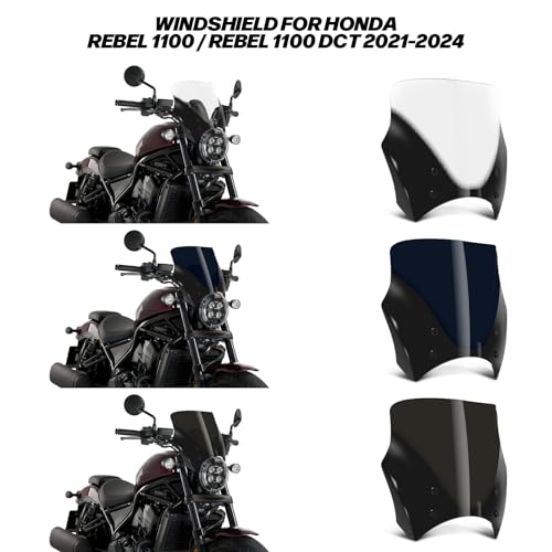 VASTMT Motorcycle Windshield Spoiler