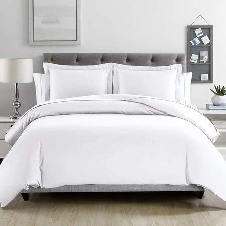 Sponsored Ad – CreamComfort Luxury King Size Duvet Cover Set, With 2 Pillow Shams, 100% Egyptian Cotton Soft Fabric, 600 Thread Count Soft (Duvet Set King Sized - 230 cm x 220 cm)