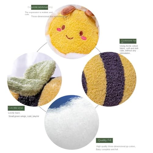 Muñeca de peluche con relleno mullido y tacto sedoso para soporte lumbar en la oficina 6