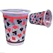 Creative Converting 8 Count Plastic Cups, 16-Ounce, Card Night