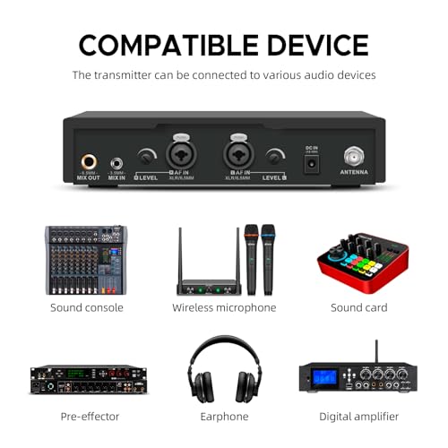 Froket IEM-810 Forket Iem810 Pro Uhf Mono Wireless In Ear Monitor System With Monitoring Type For Stage, Band, Recording Studio, Musicians, Meeting thumb #6