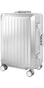 Amazon.com | GLX2 X2 All Aluminum Luggage Suitcase 3 Sizes (20