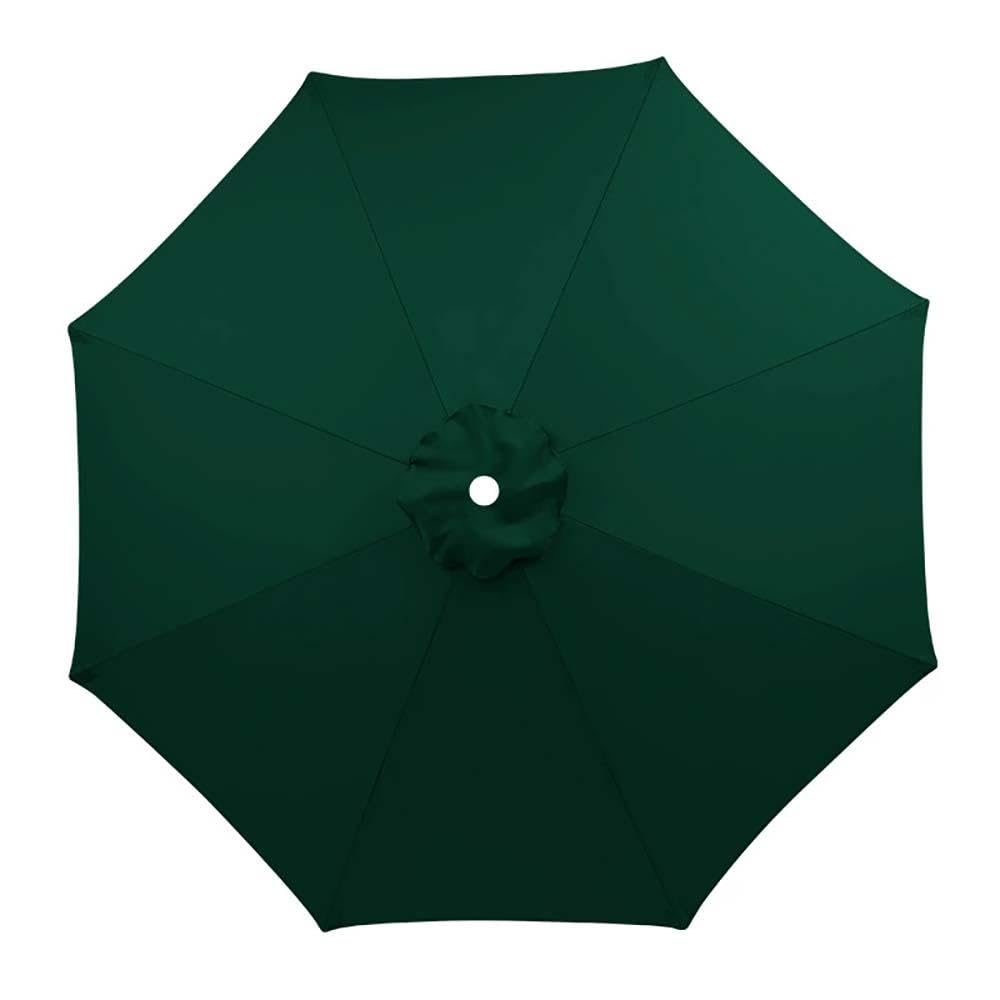 Zamienny daszek parasola tarasowego na 6 żeber/8 żeber Pokrowiec na parasol słoneczny na taras/plażę/ogród/basen, 8 żeber/200 cm (6,5 stopy)