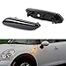 Gempro LED Front Fender Side Marker Lights Assembly Smoke Lens Turn Signal Lamp Replacement for 2011 2012 2013 2014 2015 2016 Mini Cooper R60 R61 Countryman Paceman, 2PCS