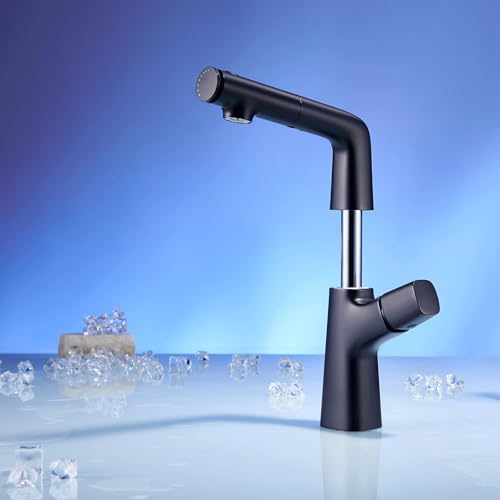 Robinet de lavabo réglable pour salle de bain et camping-car nomade