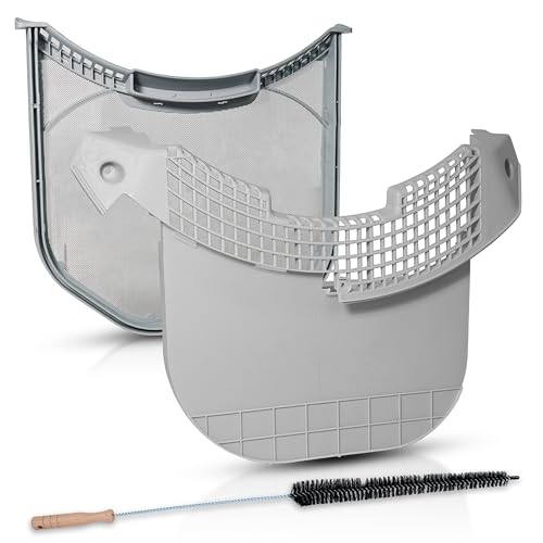 Dryer Lint Filter Screen And Lint Trap Cover Housing Replaces For LG DLEX3900B DLEX3370W DLEX3570V DLEX3470V DLEX3250W DLEX3370V DLEX3360V DLEX3360W DLEX3370R DLEX3371W DLEX3360R DLEX3885W DLEX3570W