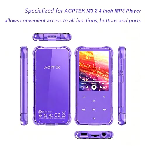 image for Fotosuncy for AGPTEK M3 MP3 Player Case, Protect Against Drop, Lightwe