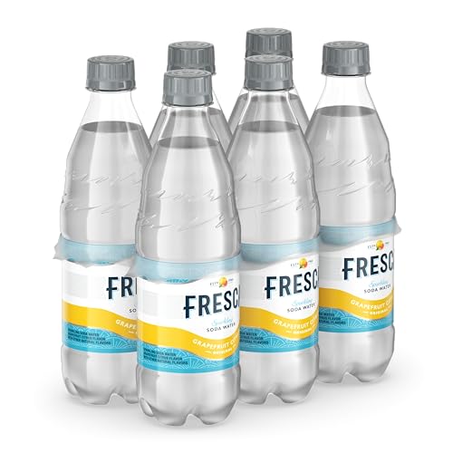 Image of Fresca Grapefruit Citrus Sparkling Soda Water | Bottles | 16.9 fl oz | 12 Pack