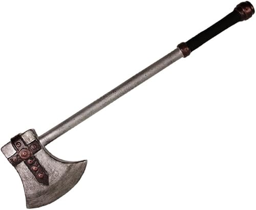 Hero's Edge G-L06 hacha de batalla, goma espuma y látex