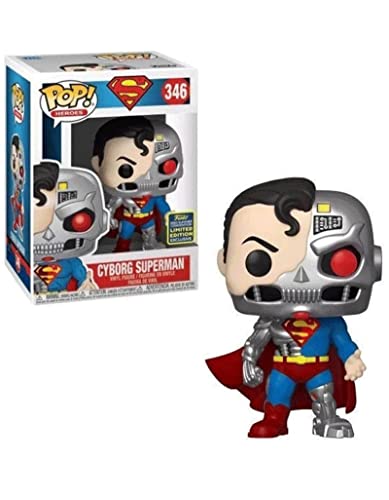 Funko Pop! Heroes: Cyborg Superman SDCC 2020 Exclusive Vinyl Figure #346