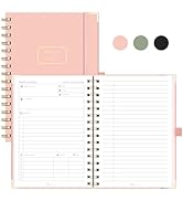 EMSHOI Meeting-Notizbuch B5 - 320 Seiten Projektplaner Mit Action-Items