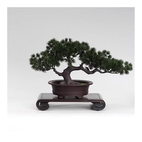 Base rectangular AMOKFWJC de sándalo morado con pedestal robusto para plantas 8