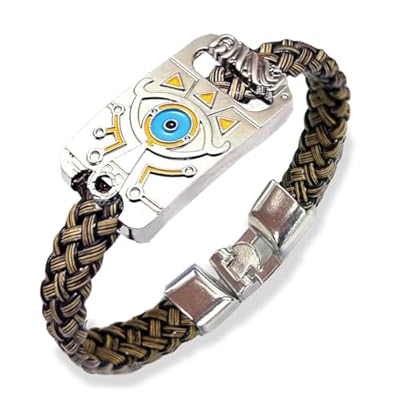 BJPERFMS Pulsera Zelda, Pulsera Sheikah Slate, Armband, Brazalete Personalizada Tears Símbolo, Regalo para Fans | Ya disponible en tu tienda friki favorita! En mundofriki.es!