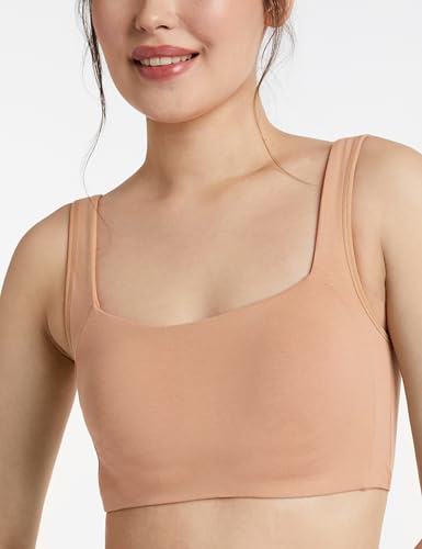 Image of Amazon Brand - Symbol Women's Cotton Stretch Non Padded Wire Free Full Coverage Slip On Bra