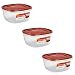 Rubbermaid - 1777161 Easy-Find Lid Food Storage Container, 14-Cups Pk of 3