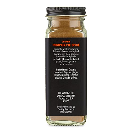 Watkins Organic Pumpkin Pie Spice, 2.6 oz., 1-Pack image 4