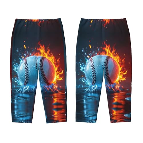 Pajama Pants Pajama Bottoms with Elastic Waistband Sleepwear Lounge PantsIced Fire Sports Baseball3