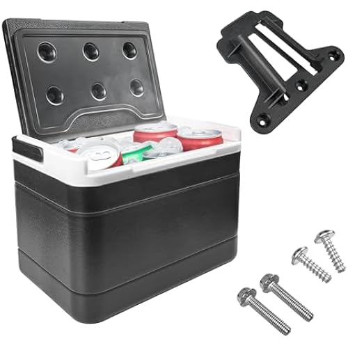 Golf Cart Cooler, Insulated Golf Cart Cooler with Mounting Bracket