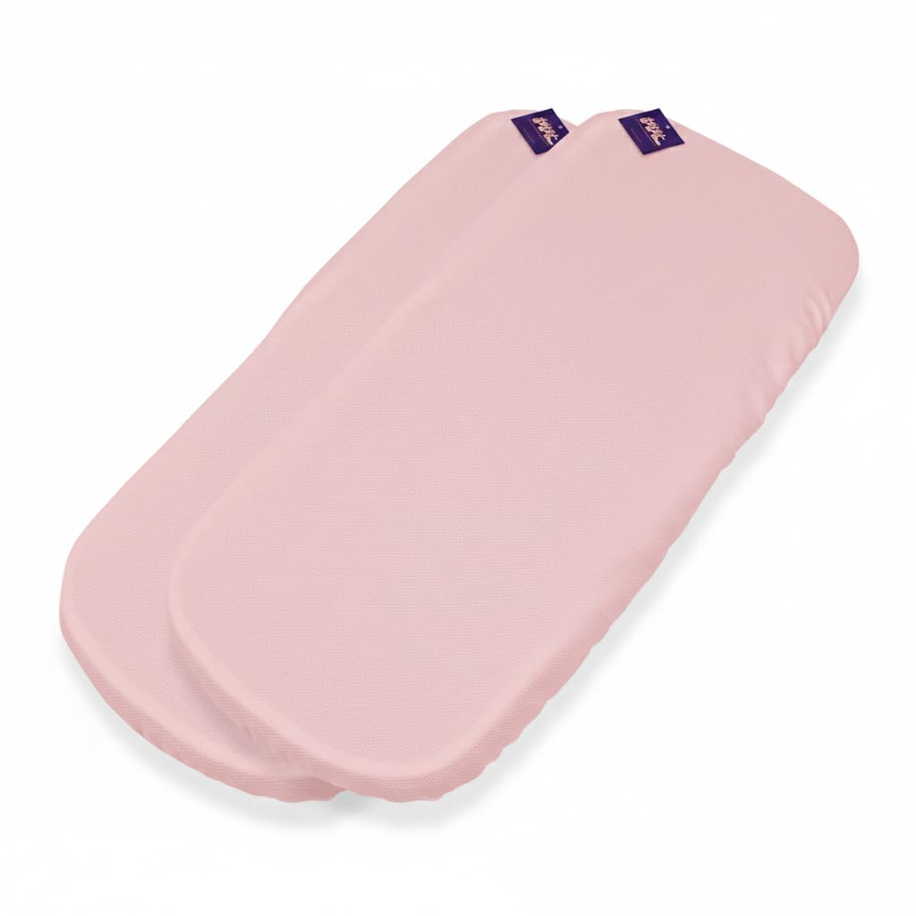 Tititnins® - Pack 2ud.Sabana Bajera Capazo para Joolz AER 2 | Funda Colchón Protector Cuco Carrito Bebe | ALGODÓN | 100% Algodón Certificado Oeko-Tex® Organic Cotton — view 9
